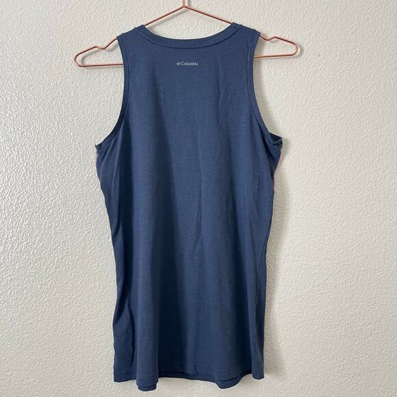 Columbia sunrise sunset graphic tank top navy blue - Picture 2 of 4